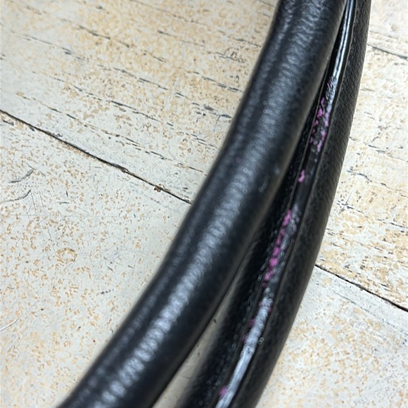 kate spade quinn villabella avenue tote bag in black/cream - Picture 12 of 13